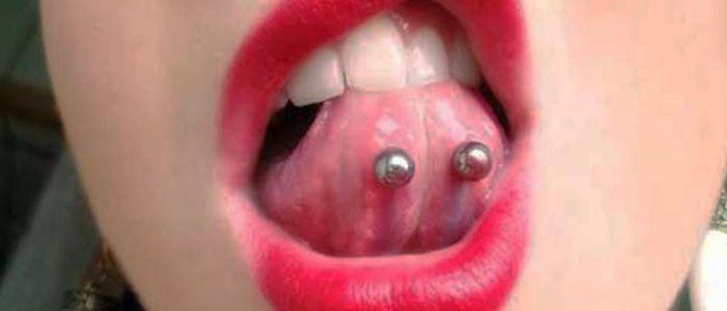 Piercing en la Boca